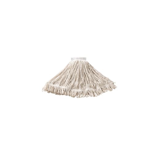 Rubbermaid 24 Ounce Super Stitch, Blend Wet Mop, 1 inch Headband, White